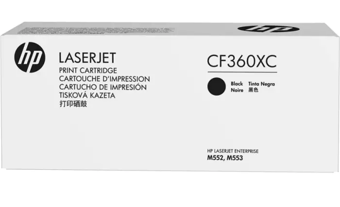 Hp 508X-CF360XC Siyah Orijinal Toner Yüksek Kapasiteli - 1
