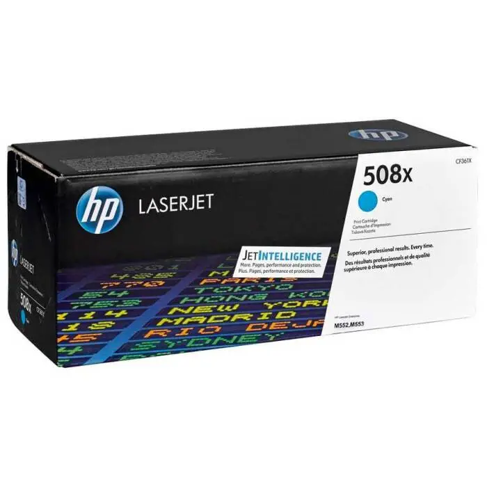 HP 508X CF361X Original Cyan Toner - 1
