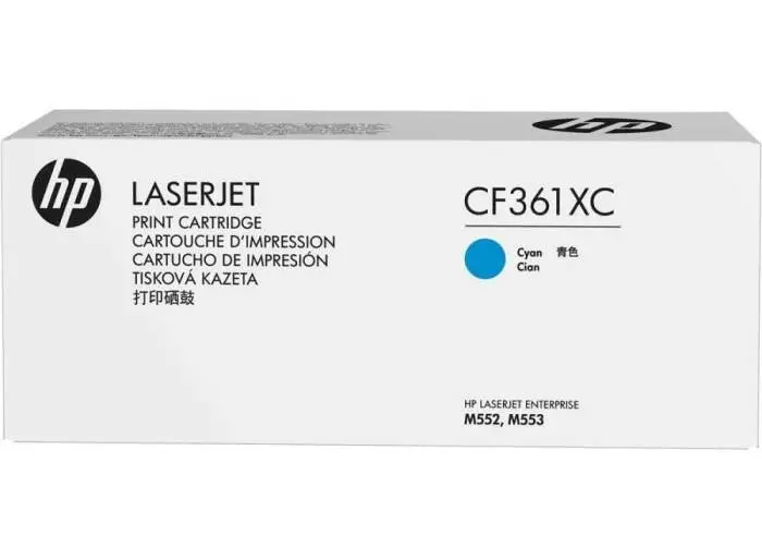 HP 508X CF361XC Original Cyan Toner High Capacity - 1