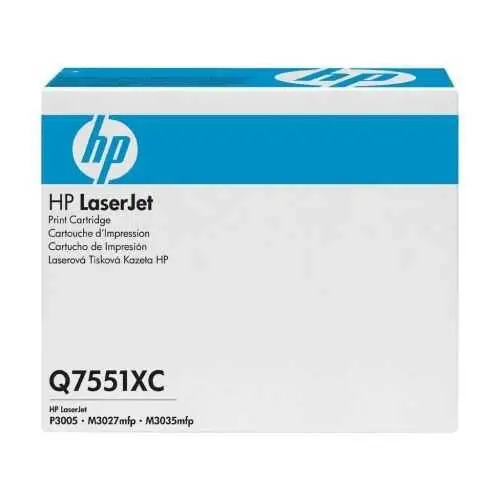 Hp 51X-Q7551XC Orijinal Toner Yüksek Kapasiteli - 1