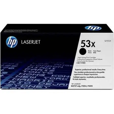 Hp 53X-Q7553X Orijinal Toner Yüksek Kapasiteli - 1