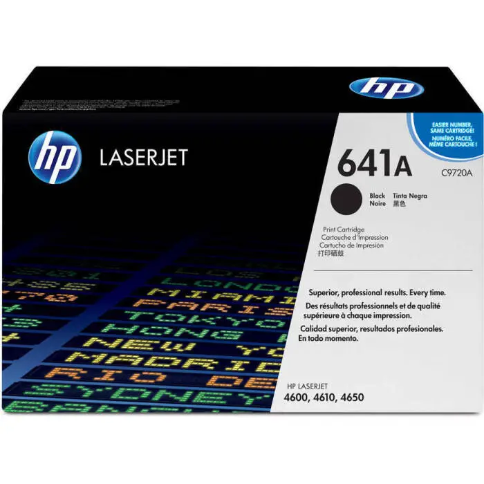 Hp 641A-C9720A Siyah Orijinal Toner - 1