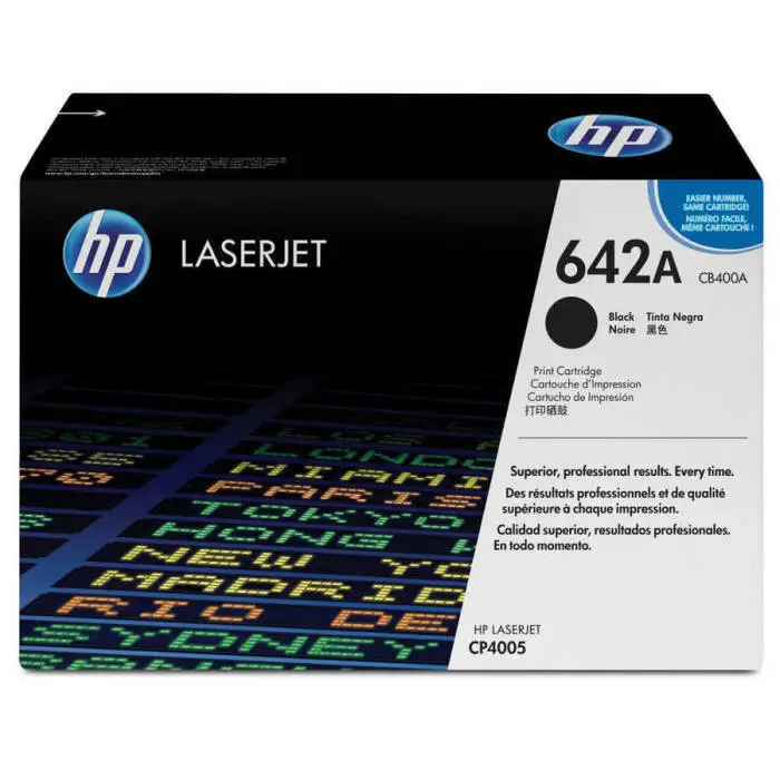 Hp 642A-CB400A Siyah Orijinal Toner - 1