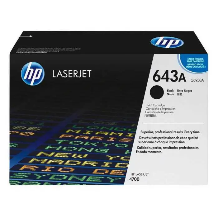 Hp 643A-Q5950A Orijinal Siyah Toner - 1