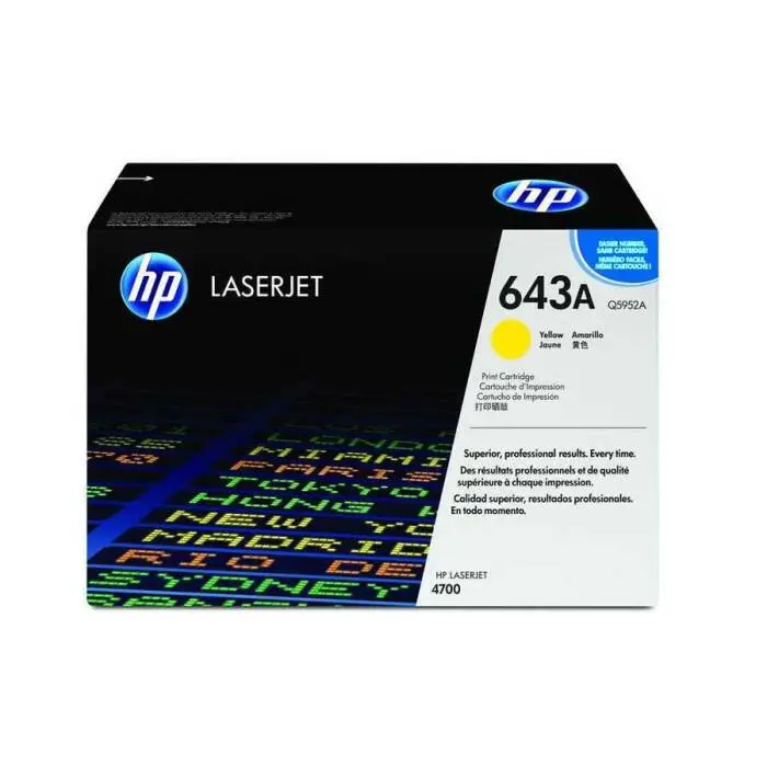 Hp 643A-Q5952A Orijinal Sarı Toner - 1