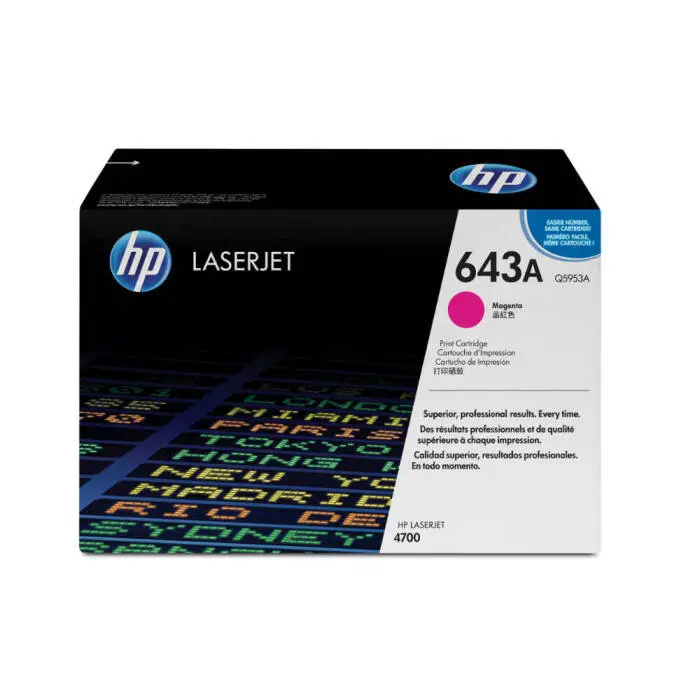 Hp 643A-Q5953A Orijinal Kırmızı Toner - 1