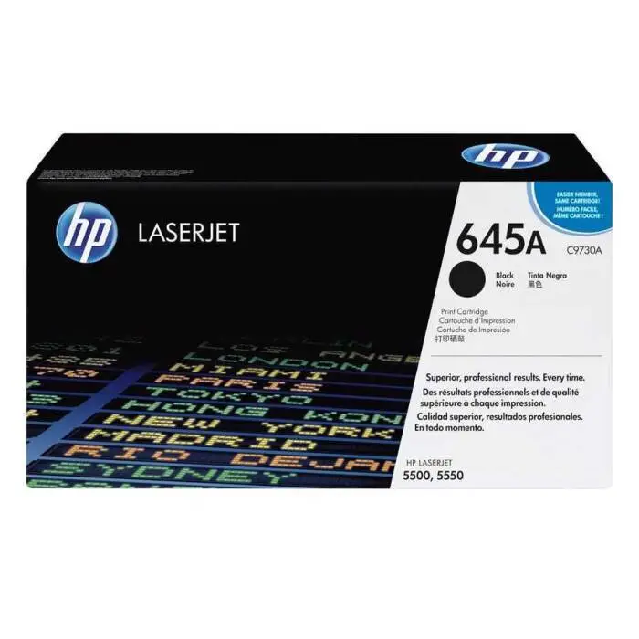 HP 645A C9730A Black Original Toner - 1