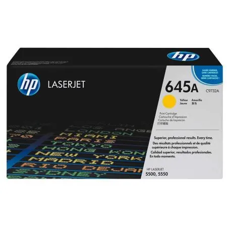 Hp 645A-C9732A Orijinal Sarı Toner - 1