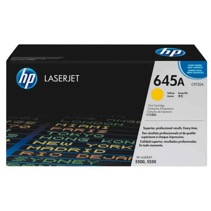 Hp 645A-C9732A Orijinal Sarı Toner - 1