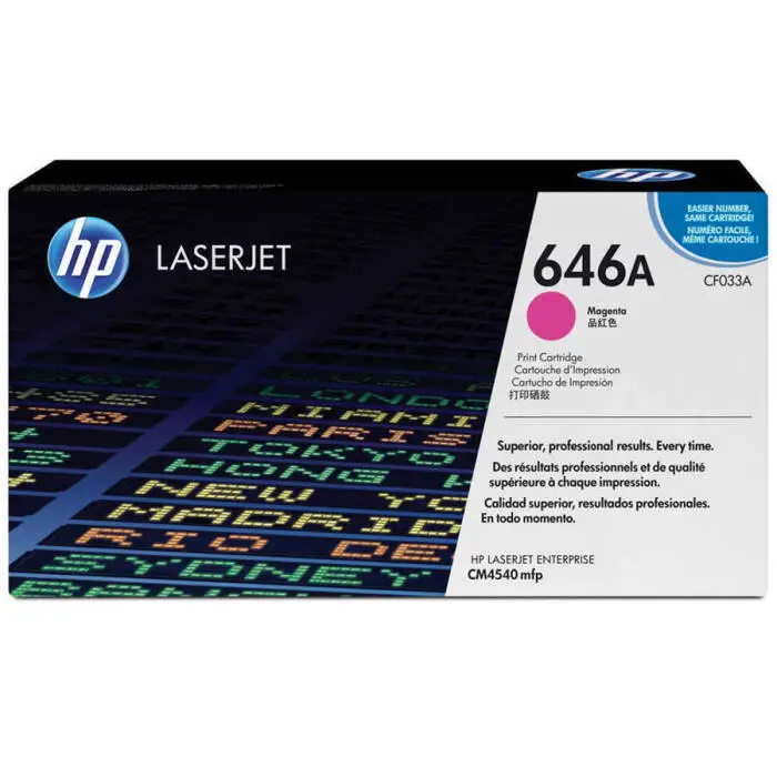 Hp 646A-CF033A Kırmızı Orijinal Toner - 1