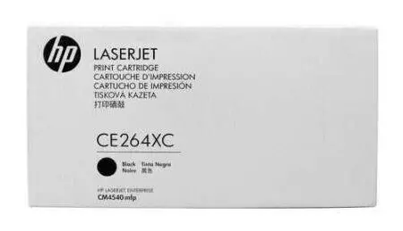 HP 646X CE264XC Original High Capacity Black Toner - 1