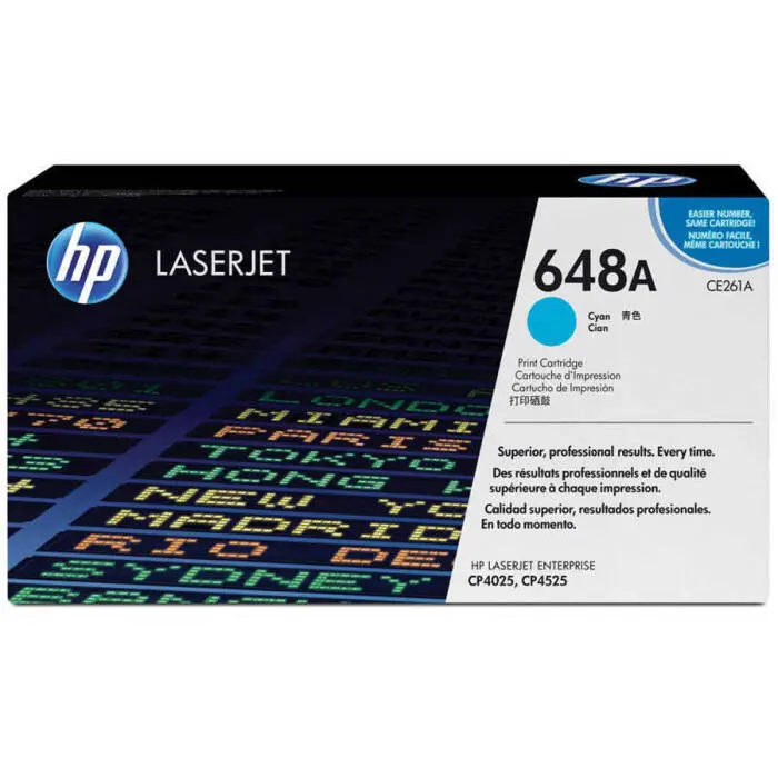 Hp 648A-CE261A Orijinal Mavi Toner - 1