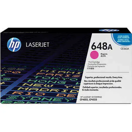 HP 648A CE263A Original Magenta Toner - 1