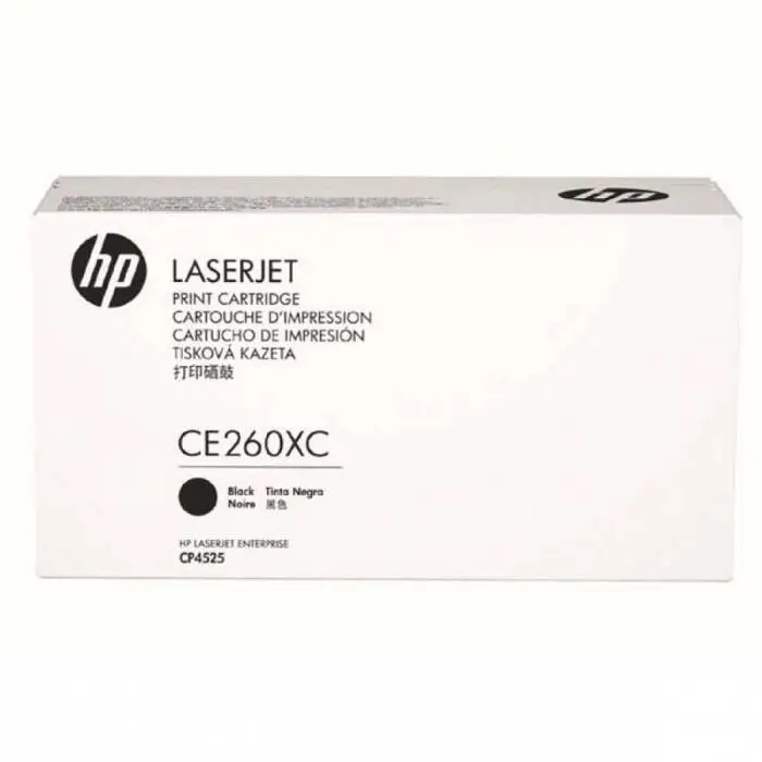 Hp 649X-CE260XC Siyah Orijinal Toner Yüksek Kapasiteli - 1