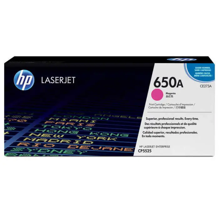 HP 650A CE273A Original Magenta Toner - 1