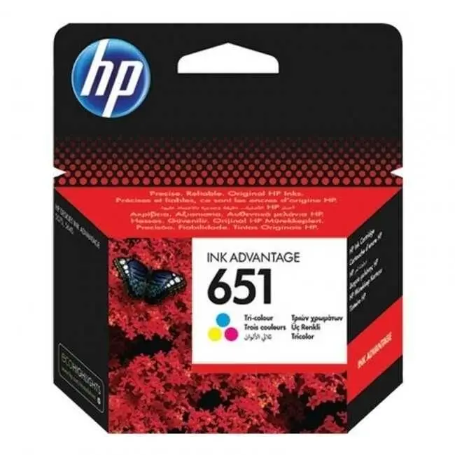 HP 651-C2P11A Original Color Cartridge - 1