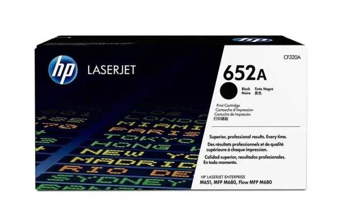 Hp 652A-CF320A Siyah Orijinal Toner - 1