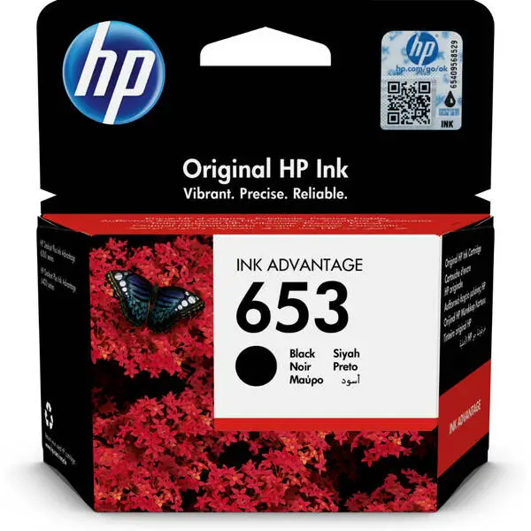 Hp 653-3YM75AE Siyah Orijinal Kartuş - 1