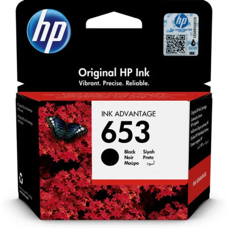 Hp 653-3YM75AE Siyah Orijinal Kartuş - Hp