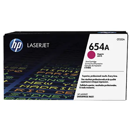 Hp 654A-CF333A Orijinal Kırmızı Toner - Hp