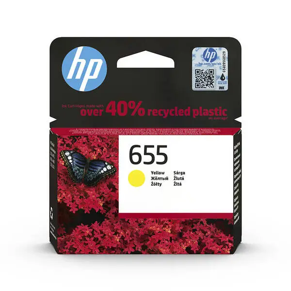 HP 655-CZ112AE Original Yellow Cartridge - 1