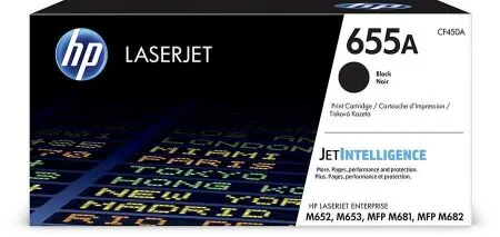 Hp 655A-CF450A Siyah Orijinal Toner - Hp