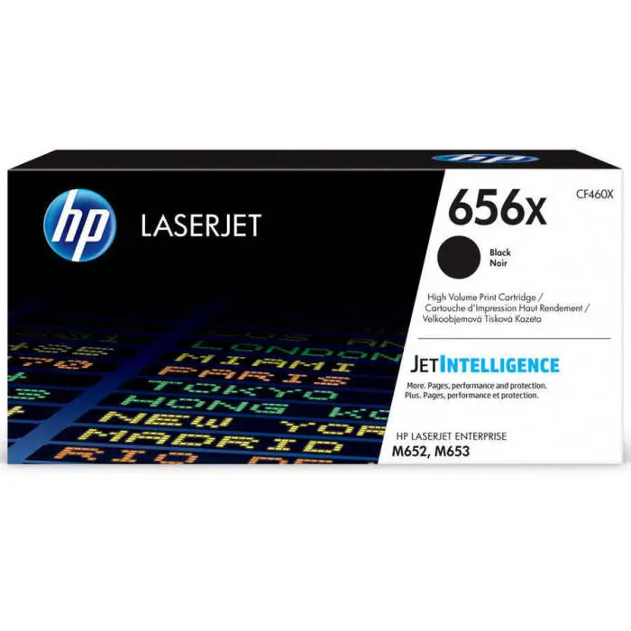 HP 656X CF460X Original High Capacity Black Toner - 1