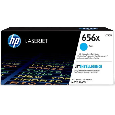 Hp 656X-CF461X Mavi Orijinal Toner Yüksek Kapasiteli - Hp