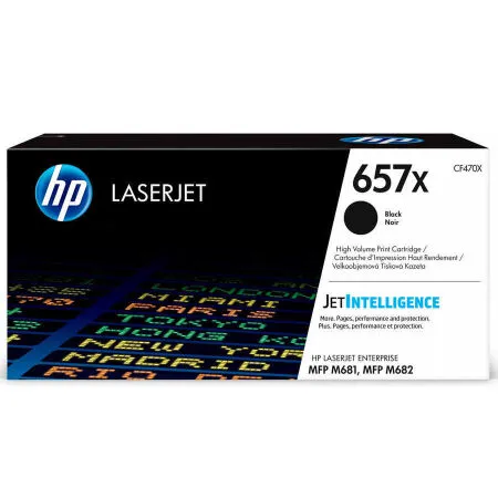 HP 657X CF470X Original High Capacity Black Toner - Hp