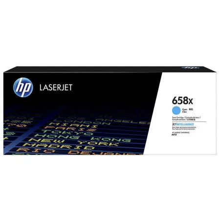 HP 658X W2001X Original Cyan Toner - Hp