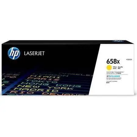 HP 658X W2002X Original Yellow Toner - 1