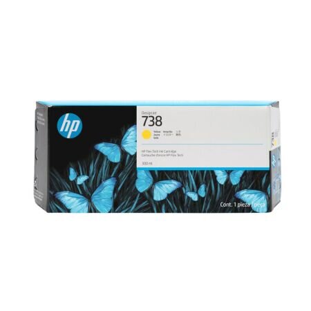 HP 676M8A (738) Sarı Orijinal Kartuş - Hp