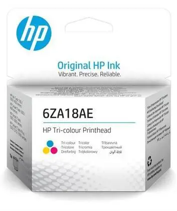 HP 6ZA18AE Color Original Print Head - 1