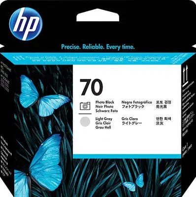 Hp 70-C9407A Orijinal Foto Siyah Ve Açık Gri Baskı Kafası - 1