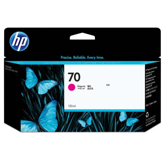 Hp 70-C9453A Kırmızı Orijinal Kartuş - 1