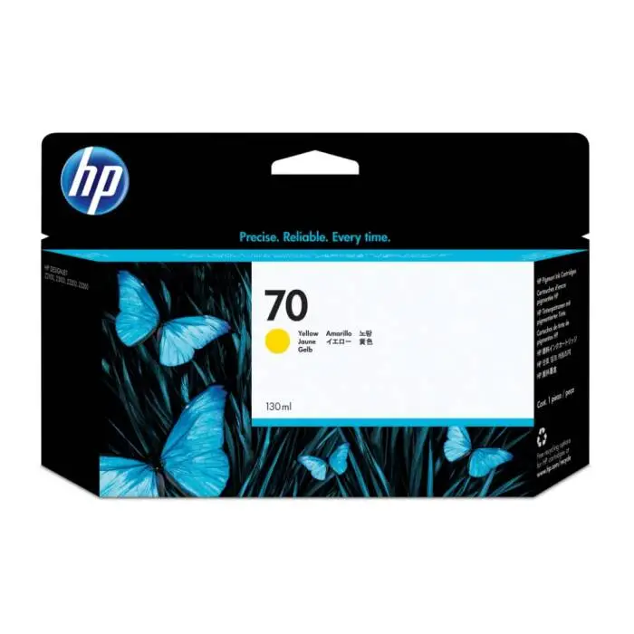Hp 70-C9454A Sarı Orijinal Kartuş - 1