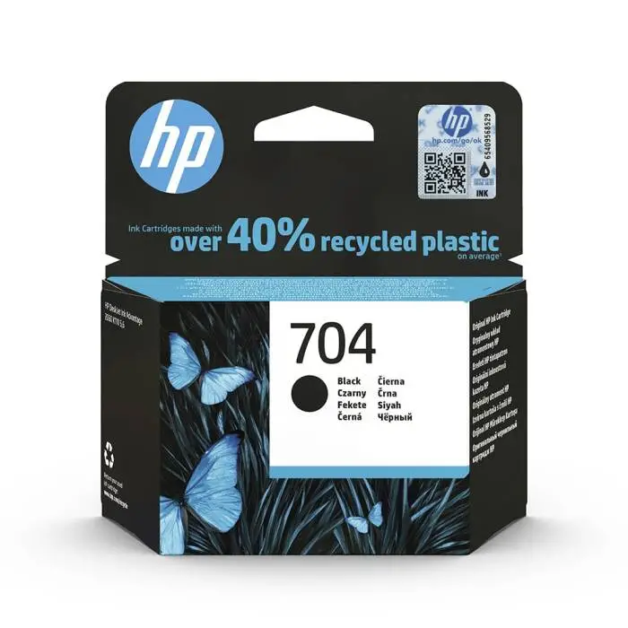 HP 704-CN692A Original Black Cartridge - 1