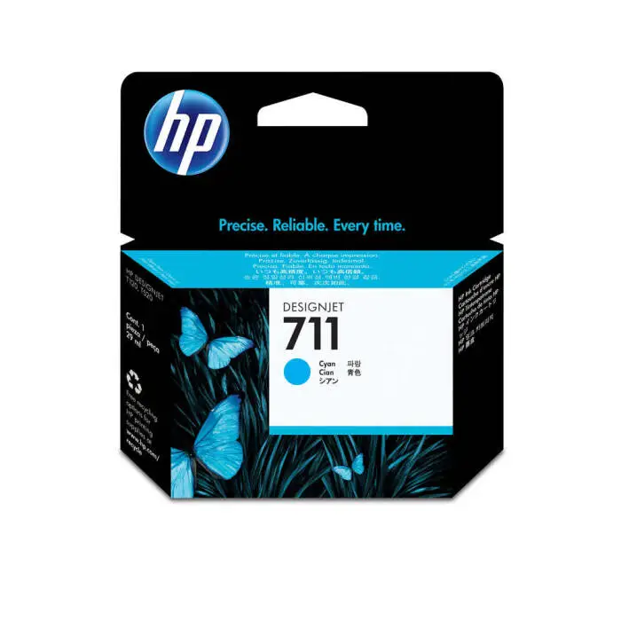 Hp 711-CZ130A Cyan Original Cartridge - 1