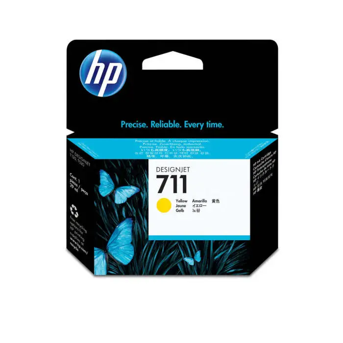 HP 711-CZ132A Sarı Orijinal Kartuş - 1