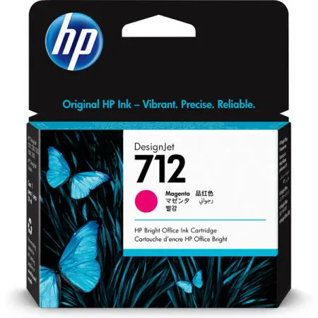 Hp 712-3ED68A Kırmızı Orijinal Kartuş - Hp
