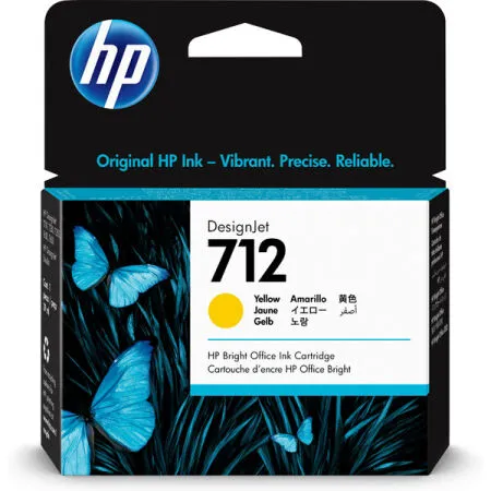 Hp 712-3ED69A Yellow Original Cartridge - Hp