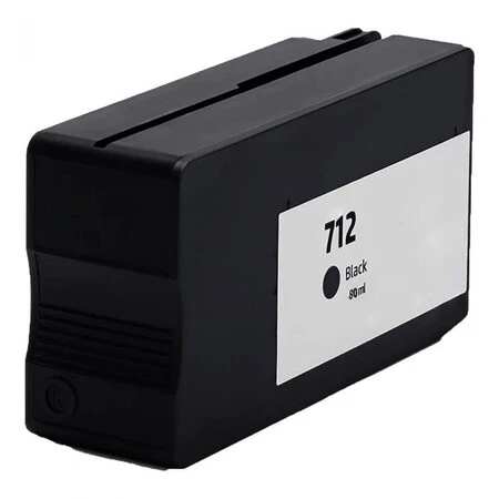 Hp 712-3ED70A Black Compatible Cartridge - 2
