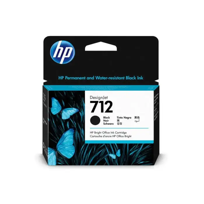 Hp 712-3ED70A Black Original Cartridge - 1