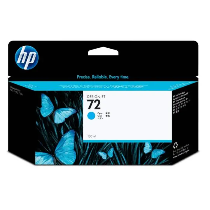 HP 72-C9371A Original Cyan High Capacity Cartridge - 1