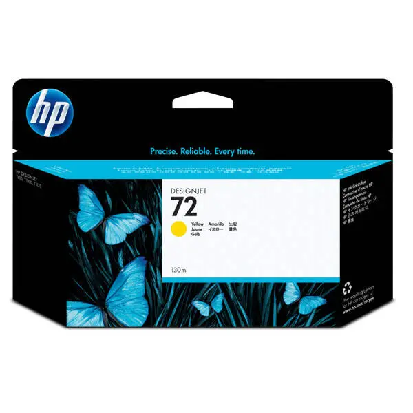 HP 72-C9373A Original Yellow Cartridge High Capacity - 1