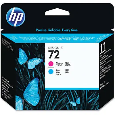 Hp 72-C9383A Orijinal Kırmızı Ve Mavi Baskı Kafası - 1