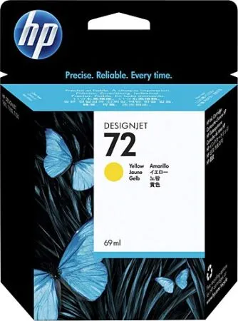 Hp 72-C9400A Orijinal Sarı Kartuş - Hp