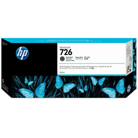 Hp 726-CH575A Mat Siyah Orijinal Kartuş - Hp