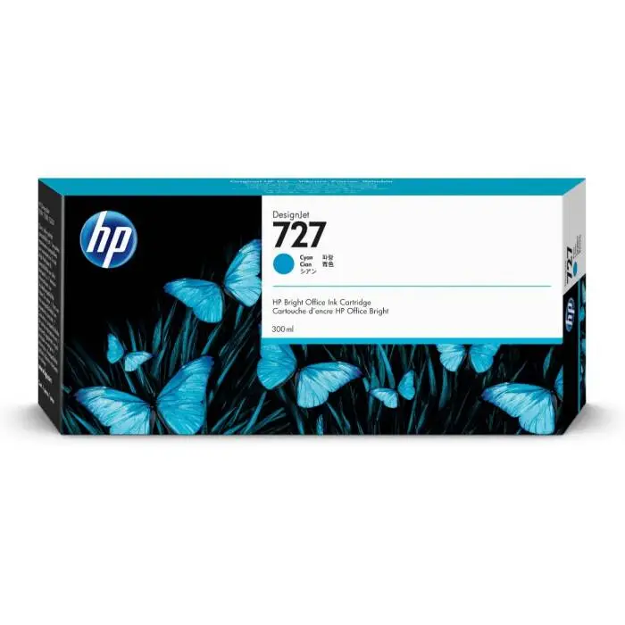 Hp 727-F9J76A Cyan Original Cartridge Extra High Capacity - 1
