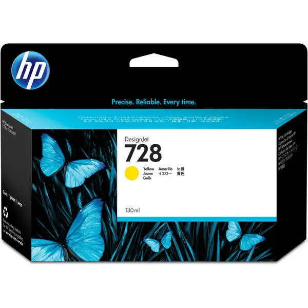 Hp 728-F9J65A Sarı Orijinal Kartuş Yüksek Kapasiteli - 1
